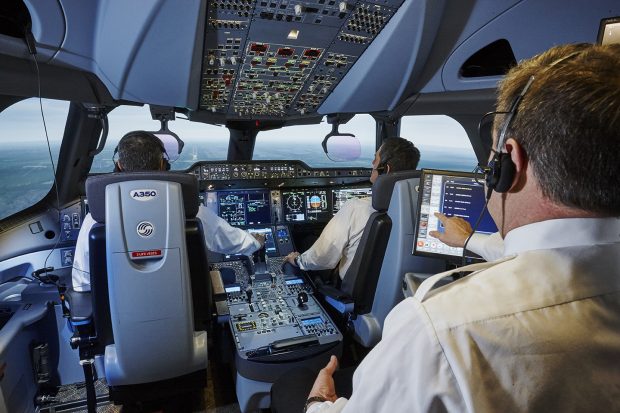 Simulateur A350