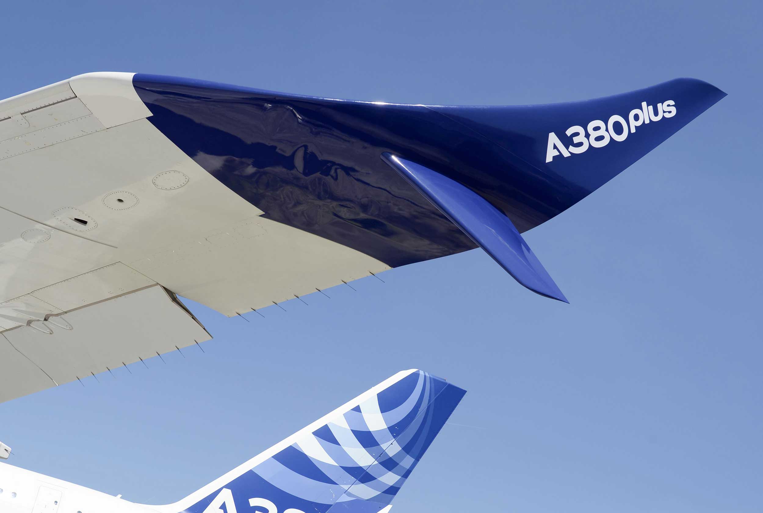 Airbus A380 plus winglet