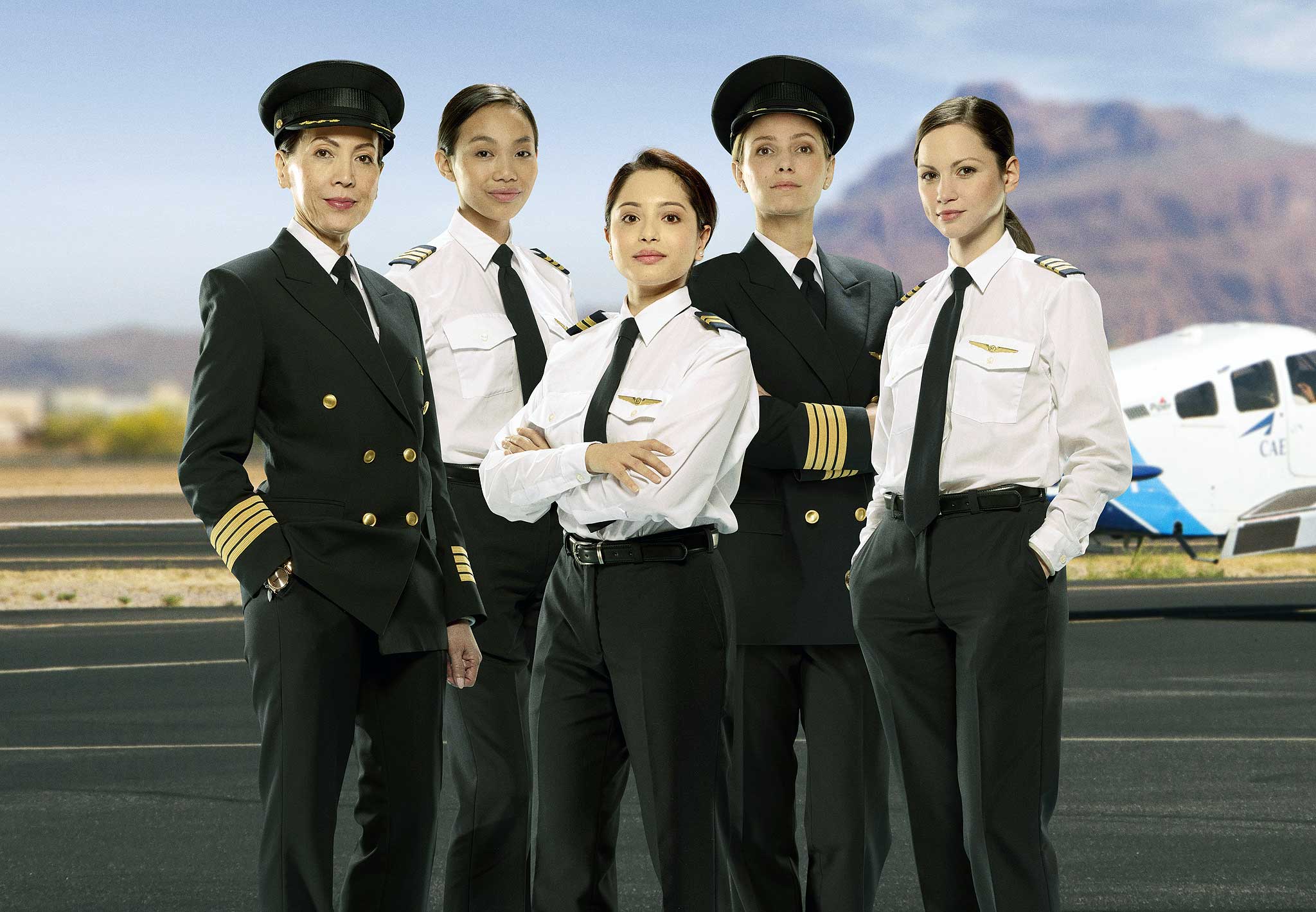 CAE women in flight pilot scholarships