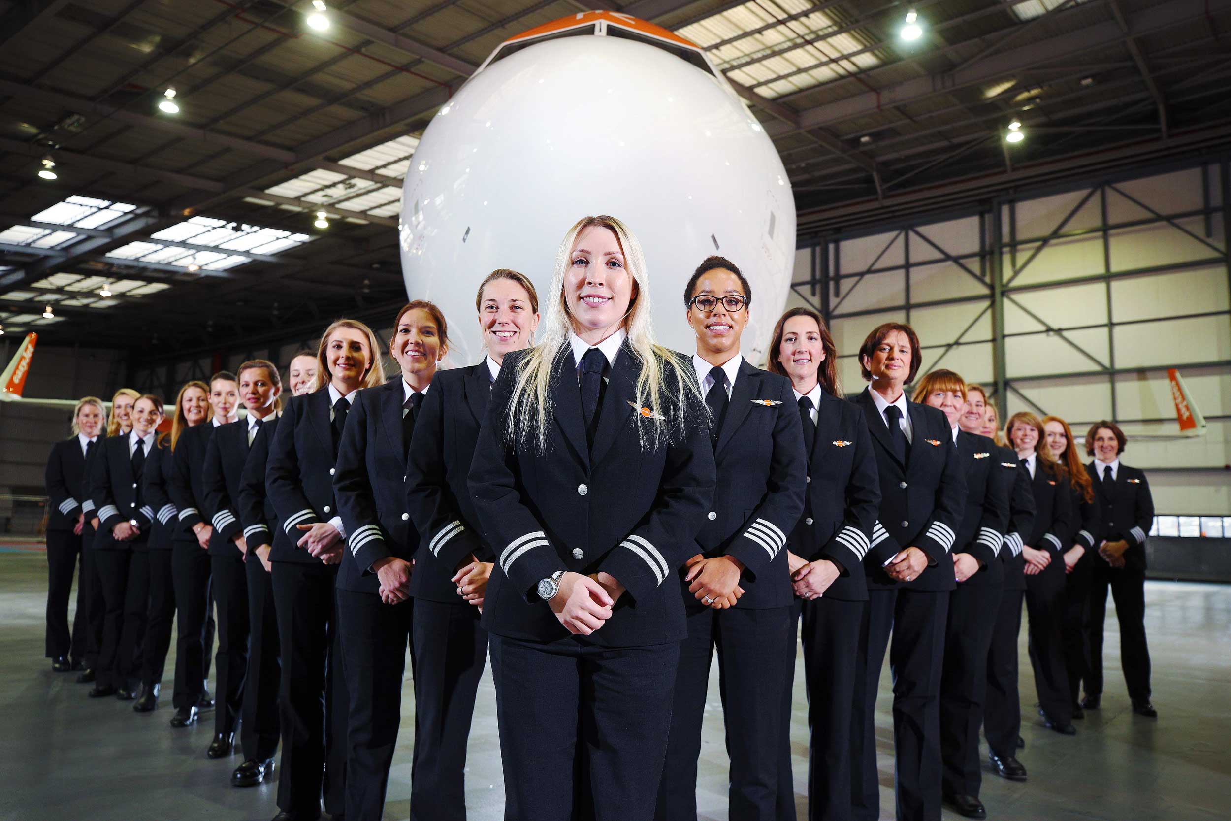 easyjet female pilots