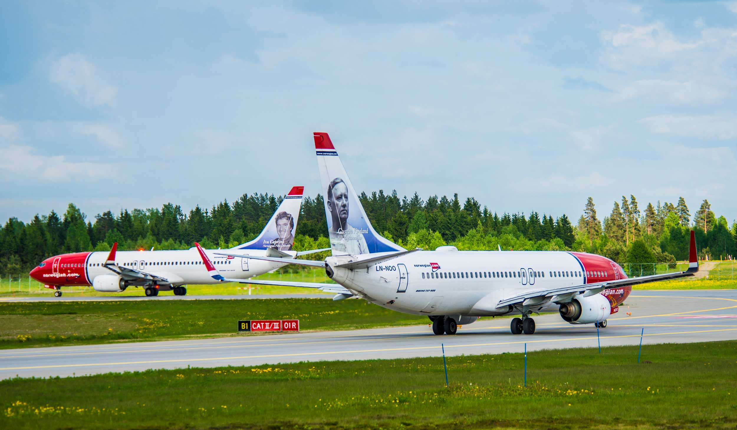 Norwegian airliners