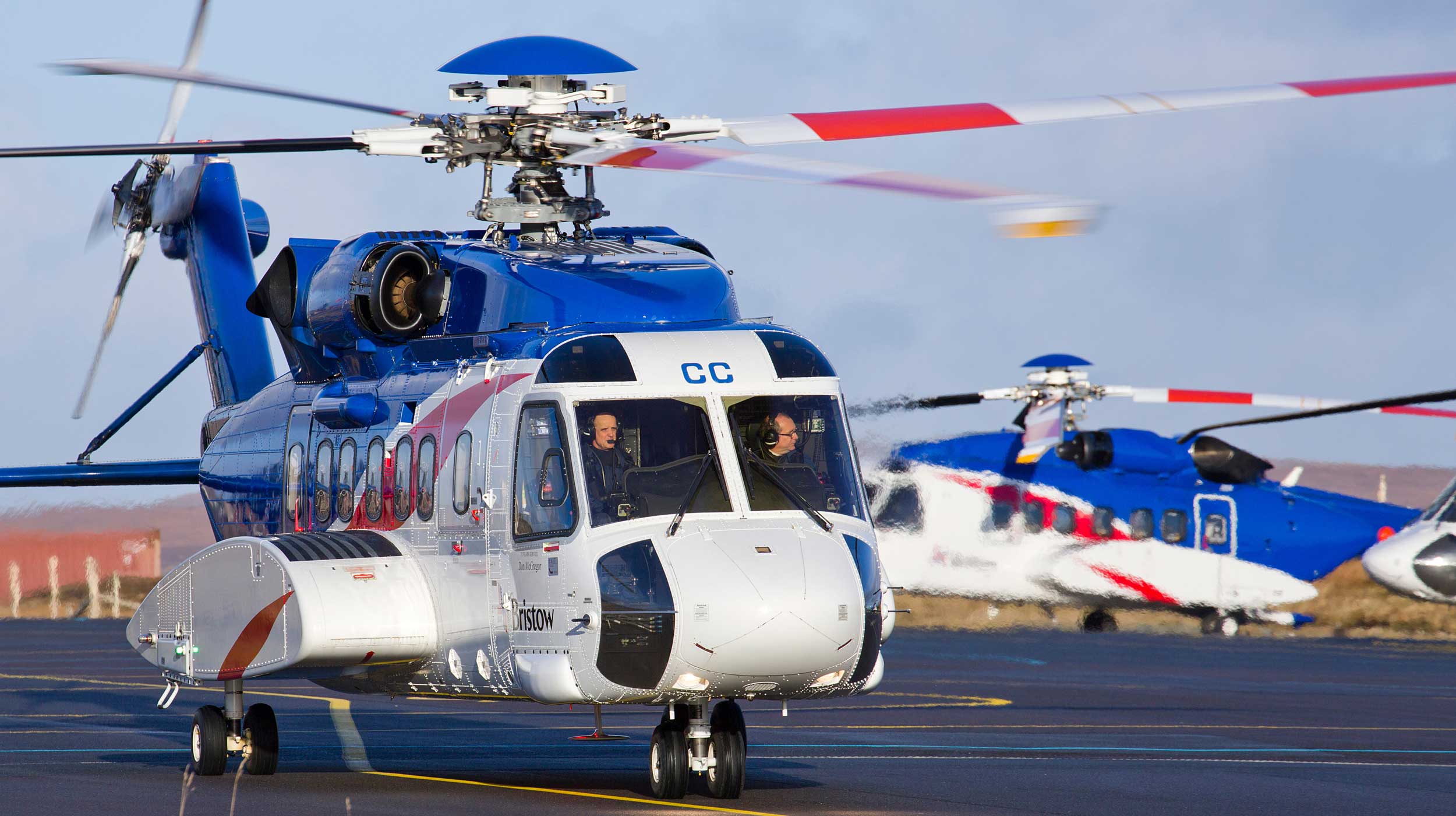 Bristow S92 helicopter